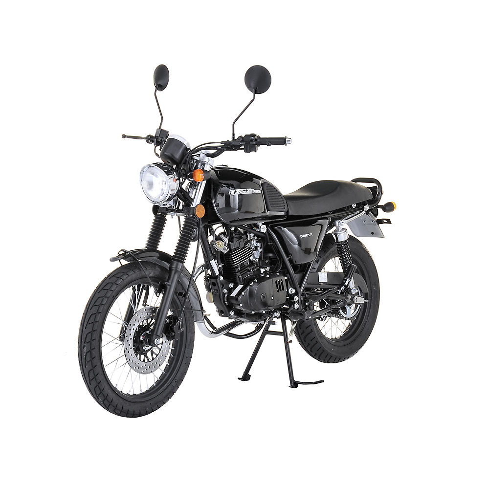 125cc Motorcycle - 125cc Direct Bikes Storm Motorcycle Black