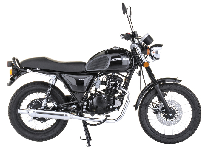 125cc Motorcycle - 125cc Direct Bikes Storm Motorcycle Black